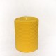 Natural Beeswax Candle - Medium Candle (8cm x 10cm)