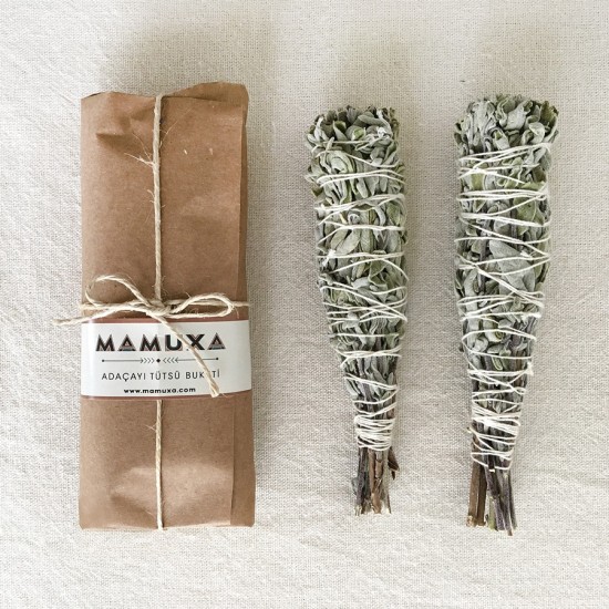 Natural Sage Smudge Sticks x 2