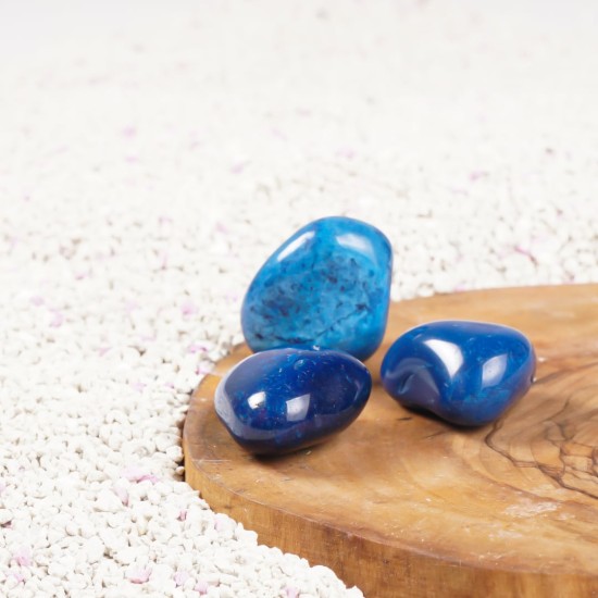 Blue Onyx Stone - Natural Stone