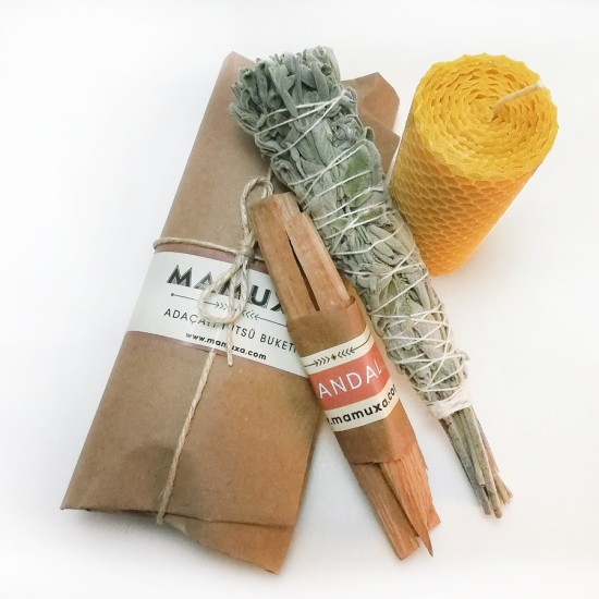 Mamuxa Mini Incense Set - Sandalwood / Sage